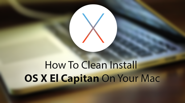 clean install for mac os x
